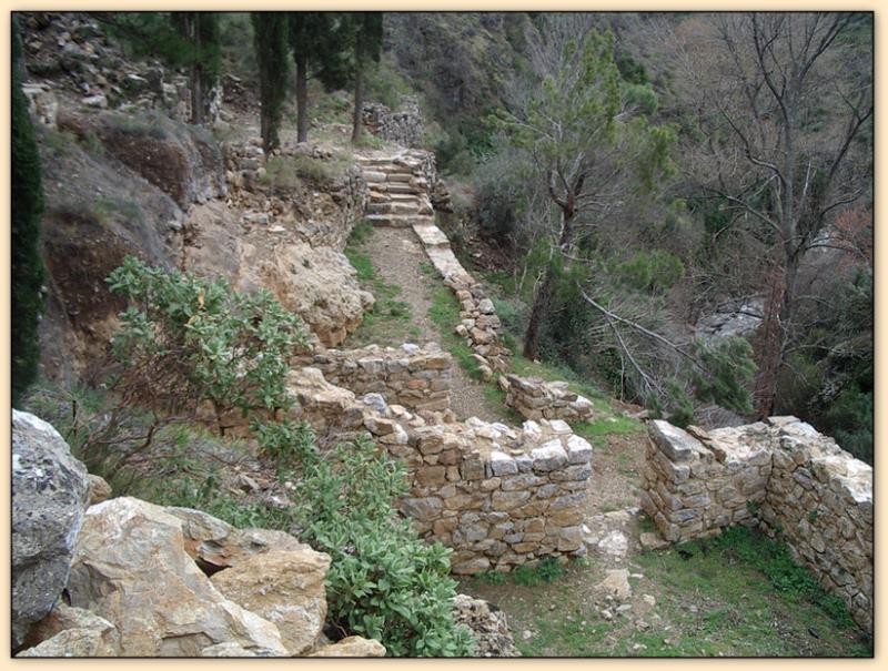 visite des ruines du chateau de Lastours 