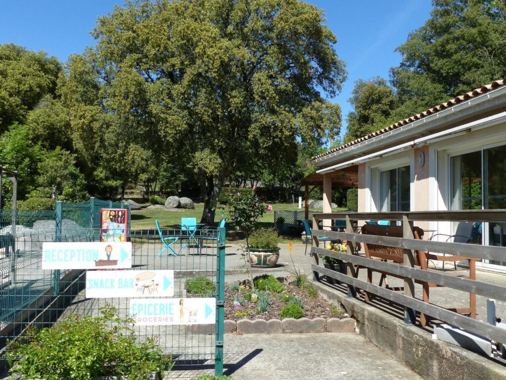 family campsite in Carcassonne