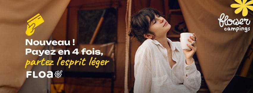 Floa, réserver son séjour en camping avec un paiement en 4 fois