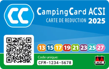 carte ACSI 2025 - promotion et reductions camping