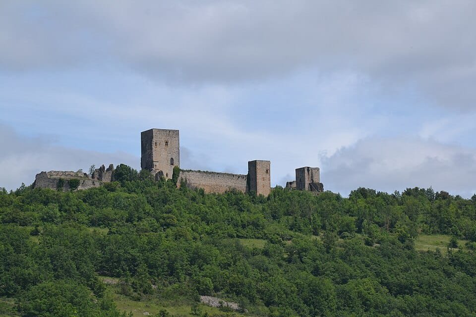 Le château de Puivert et son donjon, Quercorb